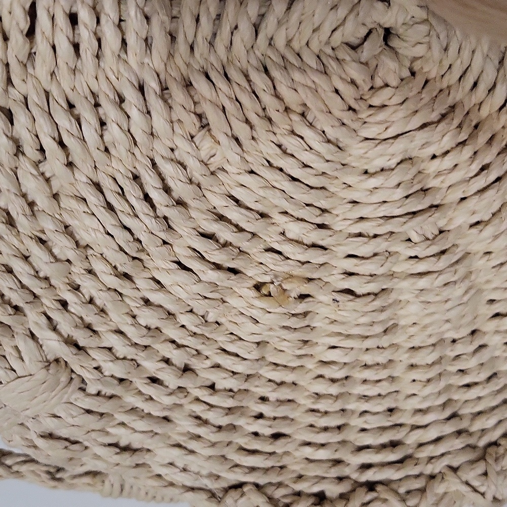 Bohemian Round Straw Bag - image 2